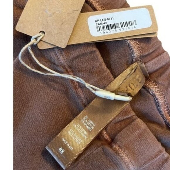 Skims 4X Outdoor High Rise Camel Leggings NWT Soft Stretchy Fabric Elastic Waist - Picture 3 of 4